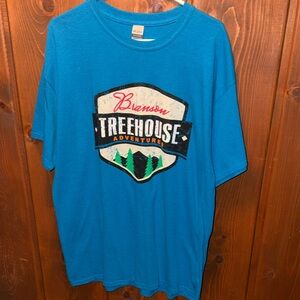 Blue Branson Treehouse Adventures Tee